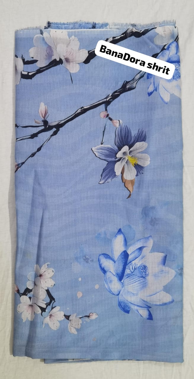 Lara Studio – Maham Libas Premium Vol-1457 | Bana Dora Lawn Digital Print Suit with Voile Dupatta – PKR 3650
